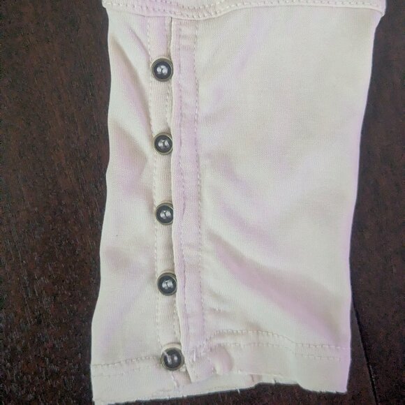 Free People Long Sleeve Top Cowl Neck Raw Edge Hem Drop Shoulder Size Small - Picture 2 of 8